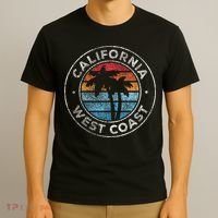 California CA Vintage Graphic Retro 70s T-Shirt thumb 3