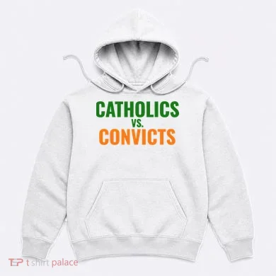 Classic Catholics Vs Convicts 1988 Hoodie