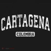 Cartagena Colombia Vintage Sports T-Shirt thumb 7