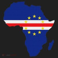 Cape Cabo Verde Verdean Flag Pride Africa Map Beanie thumb 2