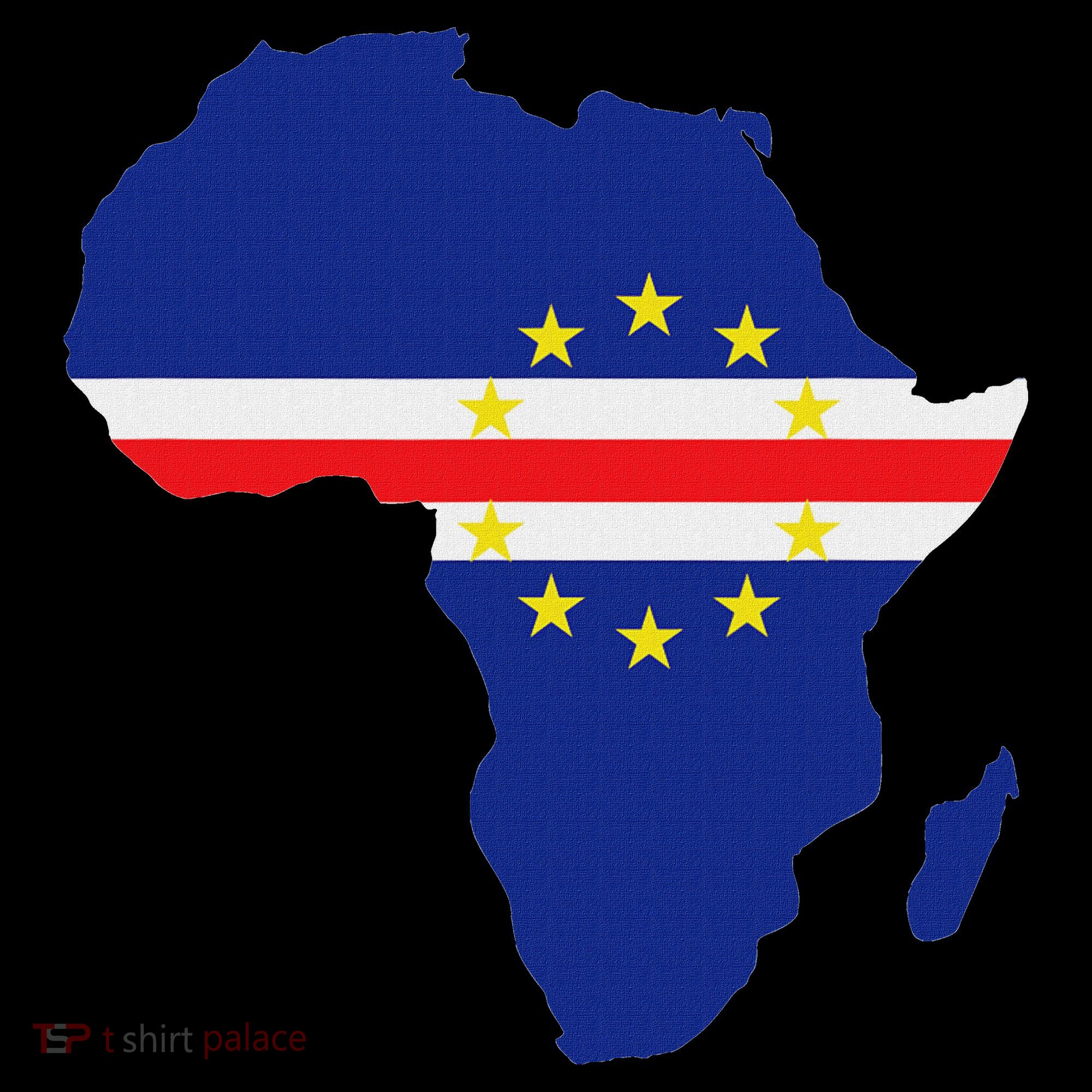 Cape Cabo Verde Verdean Flag Pride Africa Map Mousepad