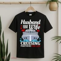Cruising Cruise Vacation Husband Wife Couple T-Shirt thumb 2
