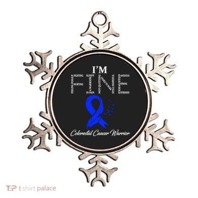 Colorectal Cancer Warrior I'm Fine Gift Ornament