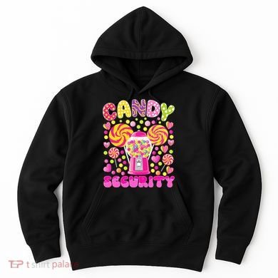 Candy Costume Women Candy Crew Funny Candy Security Hoodie