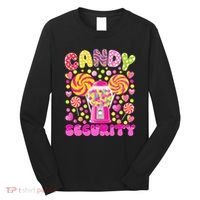 Candy Costume Women Candy Crew Funny Candy Security Long Sleeve Shirt thumb 0
