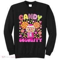 Candy Costume Women Candy Crew Funny Candy Security Sweatshirt thumb 0