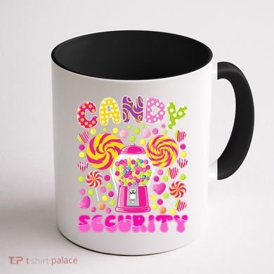 Candy Costume Women Candy Crew Funny Candy Security Coffee Mug back