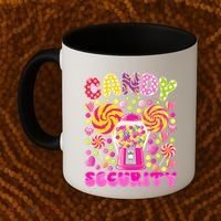 Candy Costume Women Candy Crew Funny Candy Security Coffee Mug thumb 2