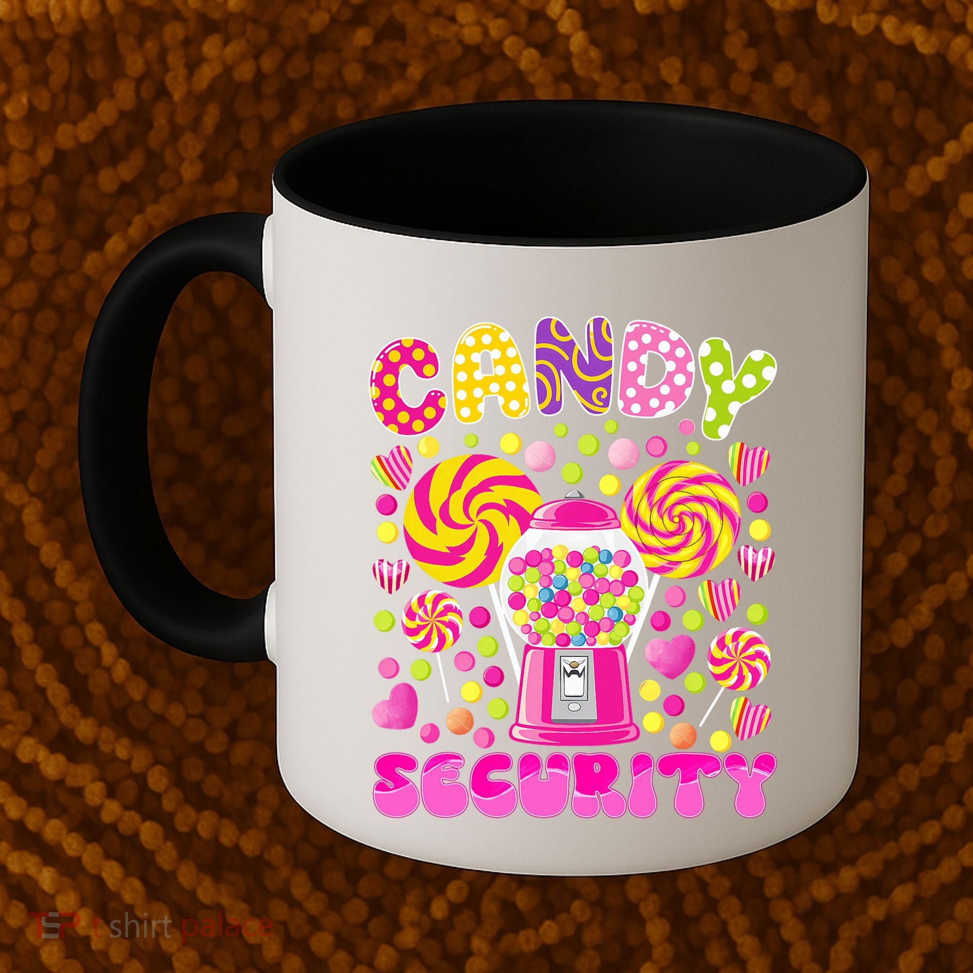 Candy Costume Women Candy Crew Funny Candy Security Coffee Mug