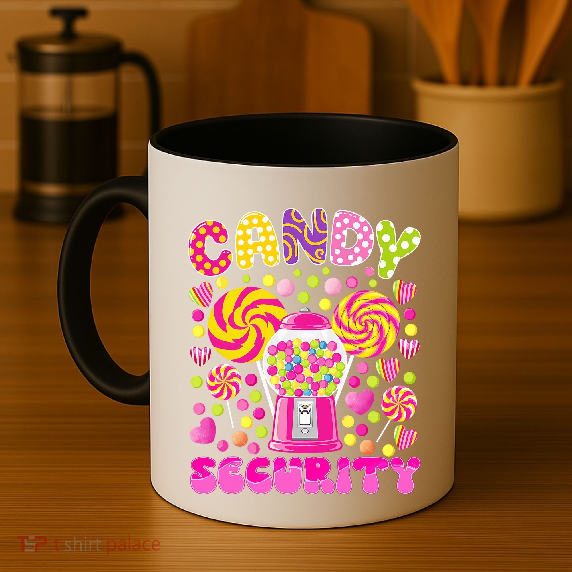 Candy Costume Women Candy Crew Funny Candy Security Coffee Mug