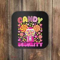 Candy Costume Women Candy Crew Funny Candy Security Coaster thumb 0