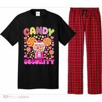 Candy Costume Women Candy Crew Funny Candy Security Pajama Set thumb 0