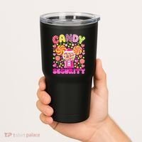 Candy Costume Women Candy Crew Funny Candy Security Tumbler thumb 2