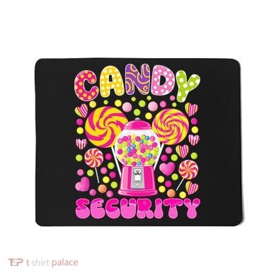 Candy Costume Women Candy Crew Funny Candy Security Mousepad