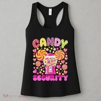 Candy Costume Women Candy Crew Funny Candy Security Women's Tank Top thumb 3