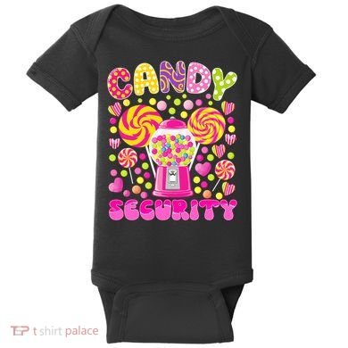 Candy Costume Women Candy Crew Funny Candy Security Baby Bodysuit