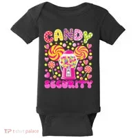 Candy Costume Women Candy Crew Funny Candy Security Baby Bodysuit thumb 0