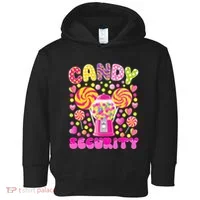 Candy Costume Women Candy Crew Funny Candy Security Toddler Hoodie thumb 0