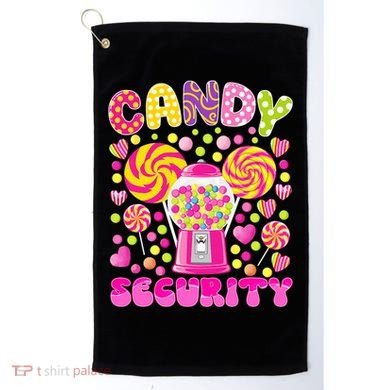Candy Costume Women Candy Crew Funny Candy Security Golf Towel