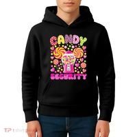 Candy Costume Women Candy Crew Funny Candy Security Kids Hoodie thumb 4