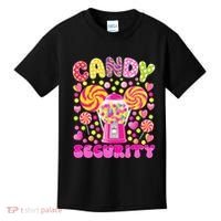 Candy Costume Women Candy Crew Funny Candy Security Kids T-Shirt thumb 0