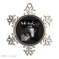 Cool Cat with Iced Coffee Sunglasses Fan Art Ornament thumb 0