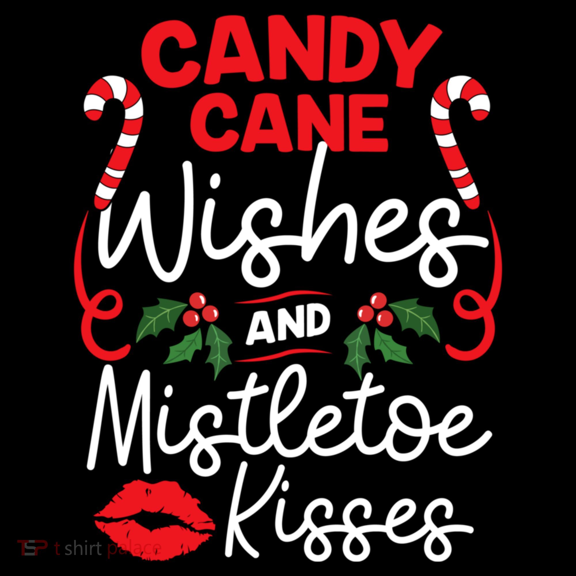 Candy Cane Wishes And Mistletoe Kisses Christmas Costume Coffee Mug