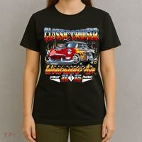 Classic Cruiser Woodward Ave Detroit To Pontiac 2025 T-Shirt thumb 4