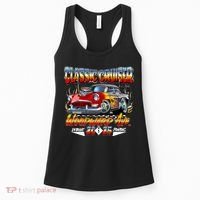 Classic Cruiser Woodward Ave Detroit To Pontiac 2025 Women's Tank Top thumb 0