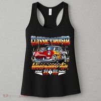 Classic Cruiser Woodward Ave Detroit To Pontiac 2025 Women's Tank Top thumb 3