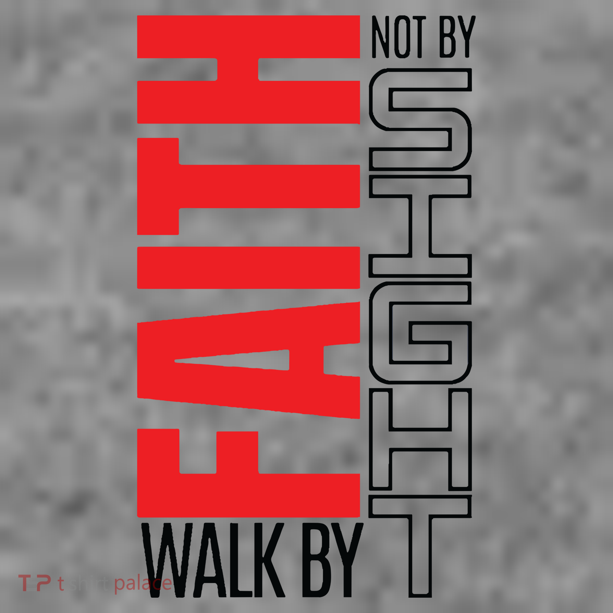 Christian Christian Walk By Faith Not By Sight Toddler Hoodie