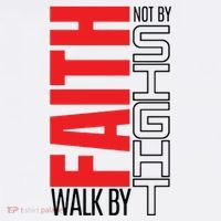 Christian Christian Walk By Faith Not By Sight Doggie Tank thumb 4