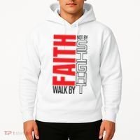 Christian Christian Walk By Faith Not By Sight Hoodie thumb 2