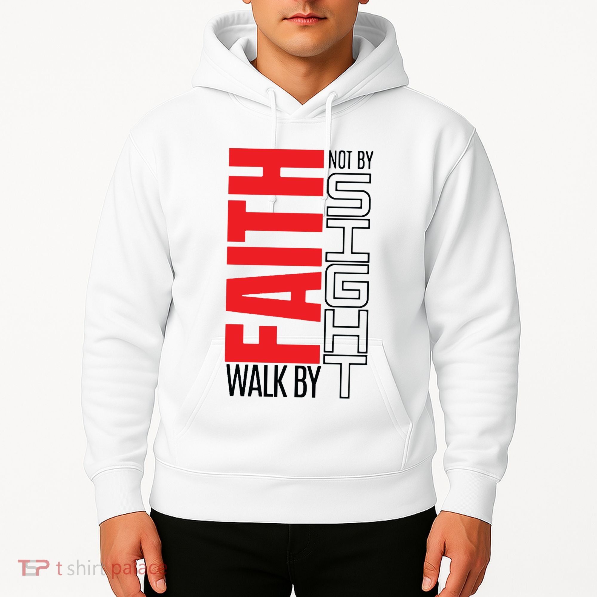 Christian Christian Walk By Faith Not By Sight Hoodie