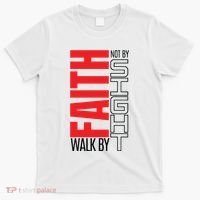 Christian Christian Walk By Faith Not By Sight T-Shirt thumb 0