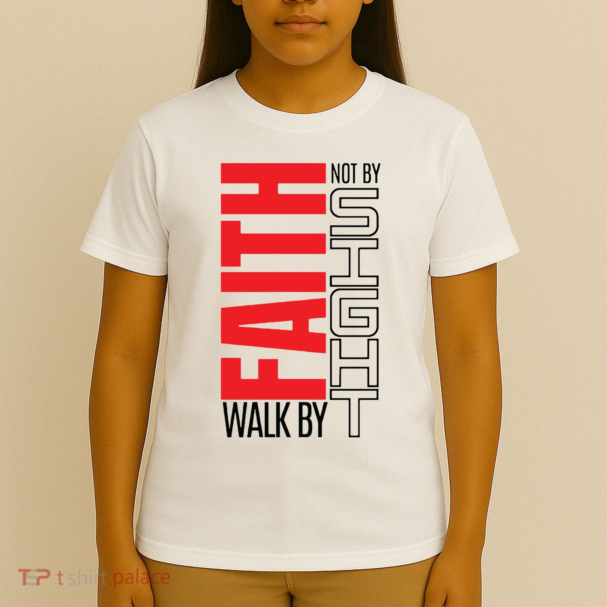 Christian Christian Walk By Faith Not By Sight T-Shirt