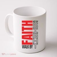 Christian Christian Walk By Faith Not By Sight Coffee Mug thumb 0