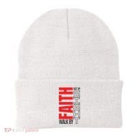 Christian Christian Walk By Faith Not By Sight Beanie thumb 0