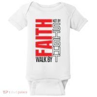 Christian Christian Walk By Faith Not By Sight Baby Bodysuit thumb 0