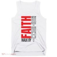 Christian Christian Walk By Faith Not By Sight Tank Top thumb 0