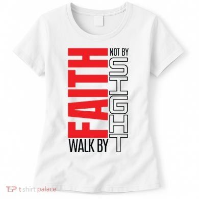 Christian Christian Walk By Faith Not By Sight Women's T-Shirt