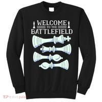 Cool Chess Welcome To The Battlefield Sweatshirt thumb 0