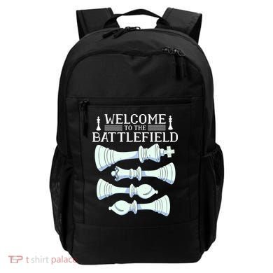 Cool Chess Welcome To The Battlefield Backpack