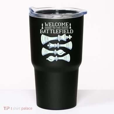Cool Chess Welcome To The Battlefield Tumbler