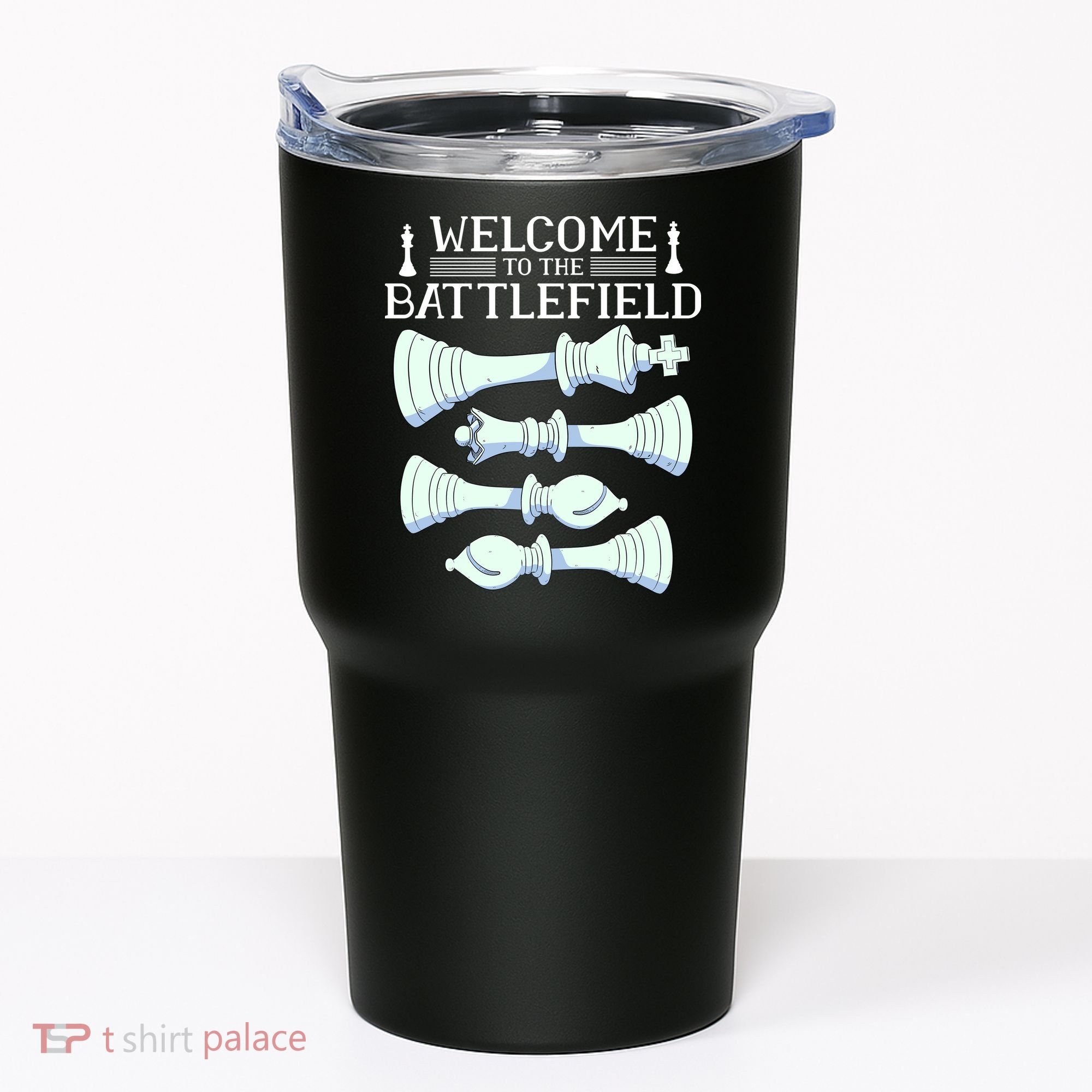 Cool Chess Welcome To The Battlefield Tumbler