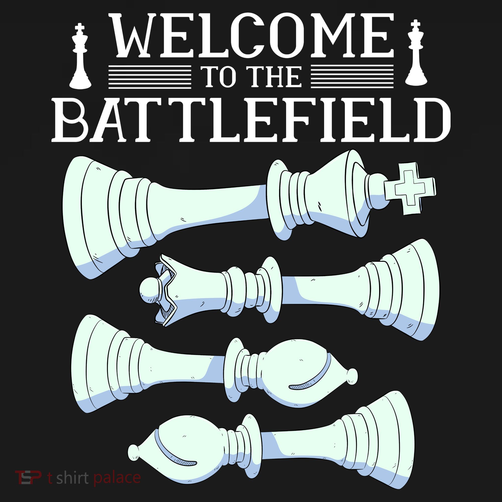 Cool Chess Welcome To The Battlefield Women's Long Sleeve Shirt