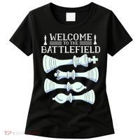 Cool Chess Welcome To The Battlefield Women's T-Shirt thumb 0