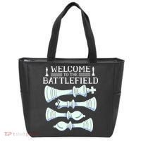 Cool Chess Welcome To The Battlefield Tote Bag thumb 0