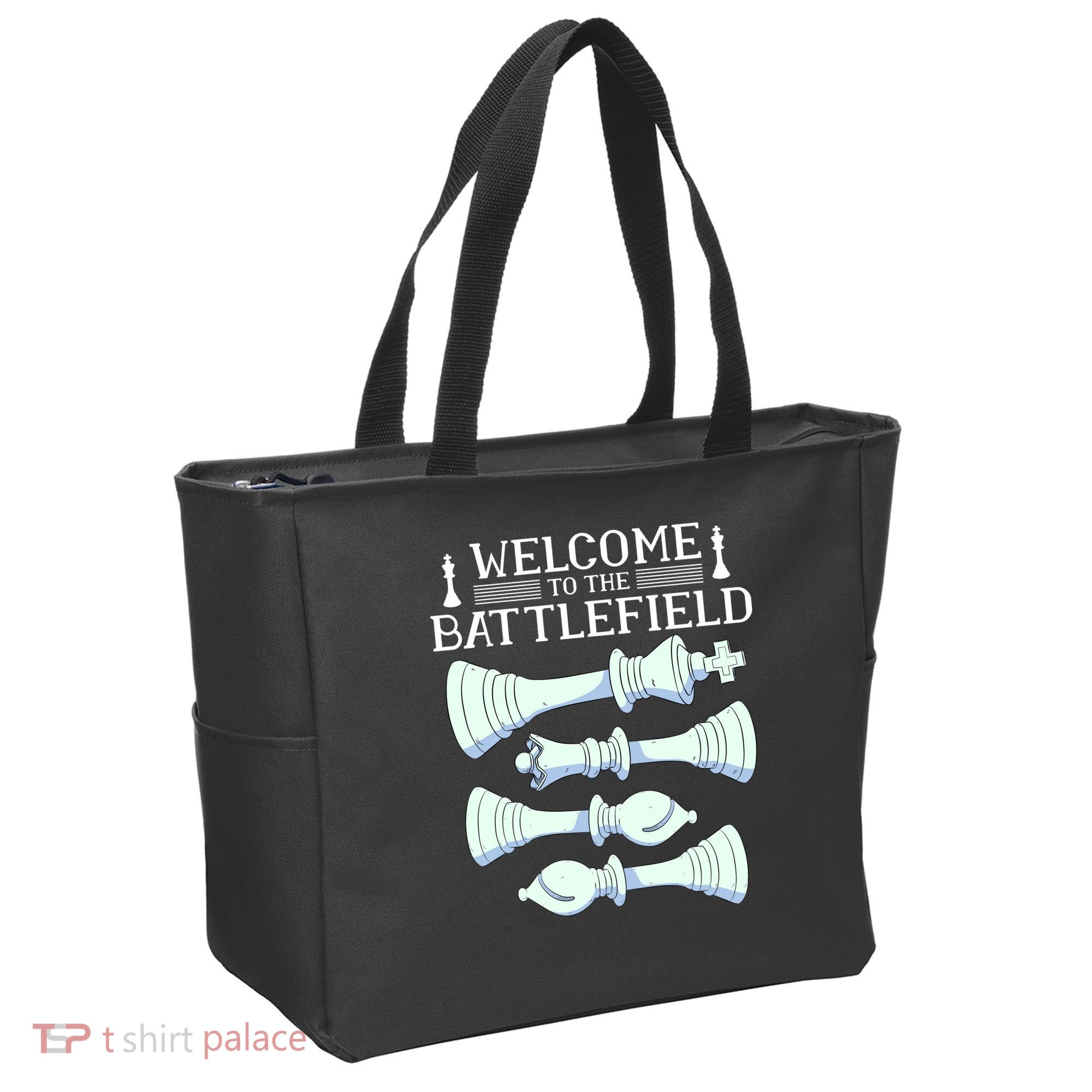 Cool Chess Welcome To The Battlefield Tote Bag
