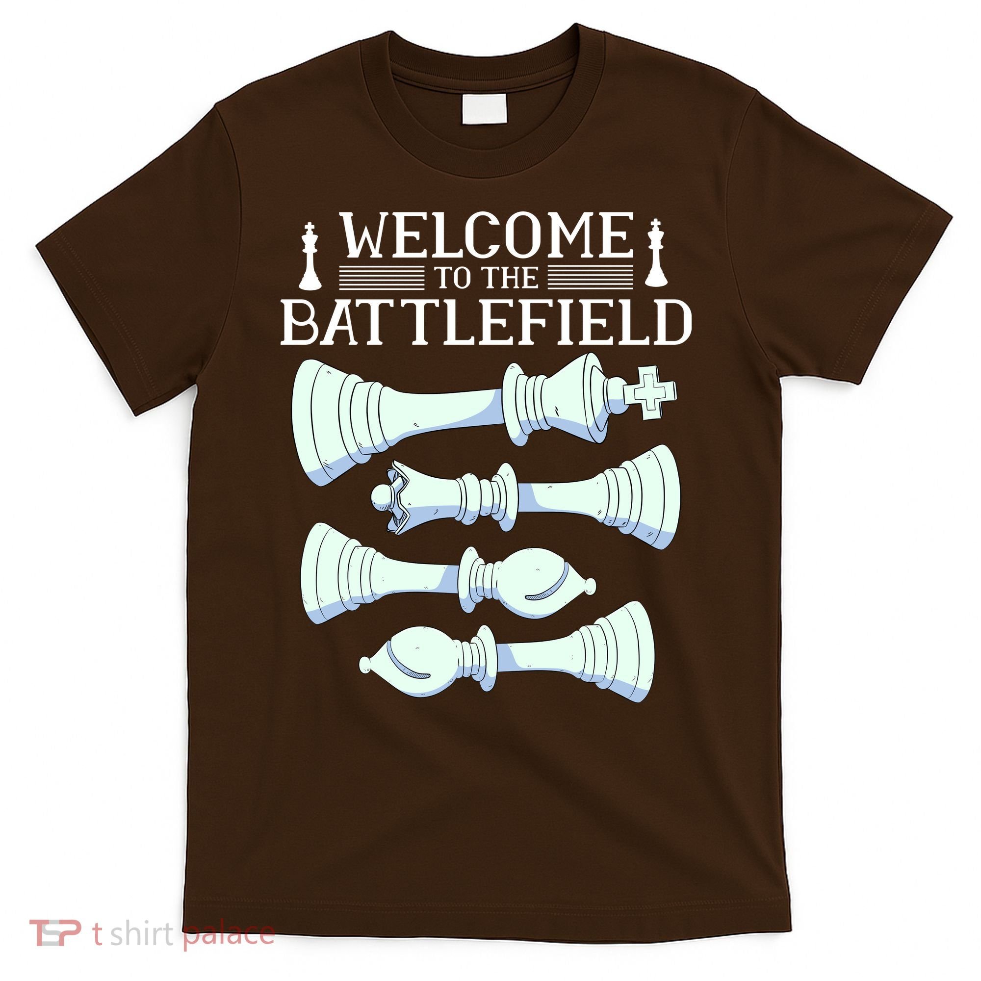 Cool Chess Welcome To The Battlefield T-Shirt